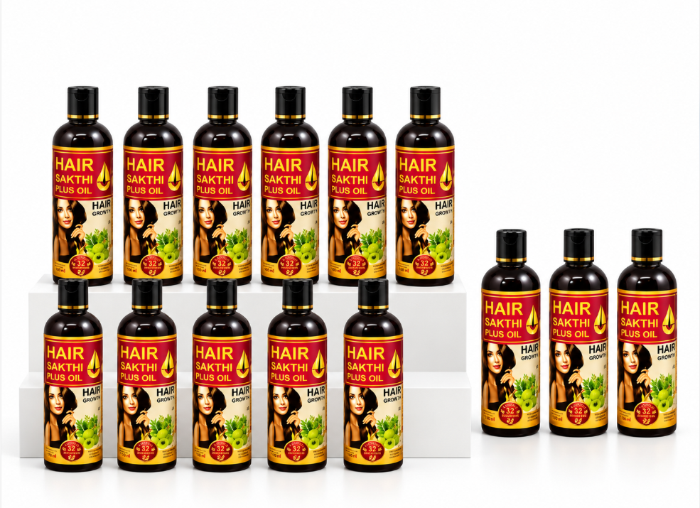 Hair Sakthi Oil Bundle (10+3) – Hair Care Oil Combo Pack