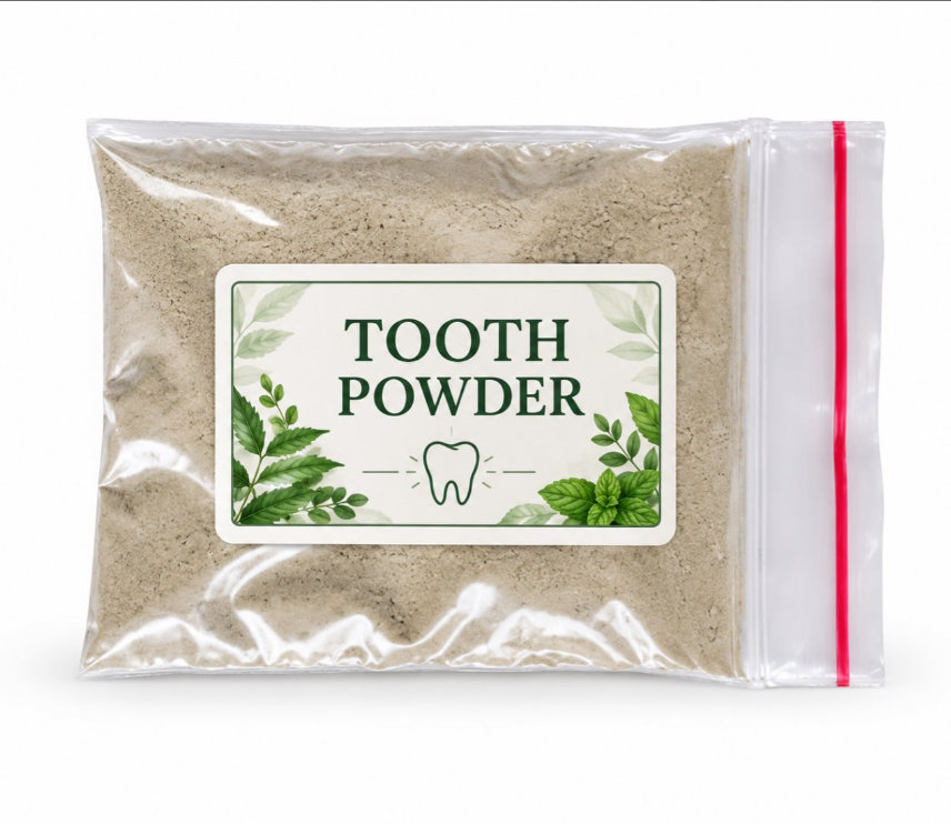 Herbal Tooth Powder Sample