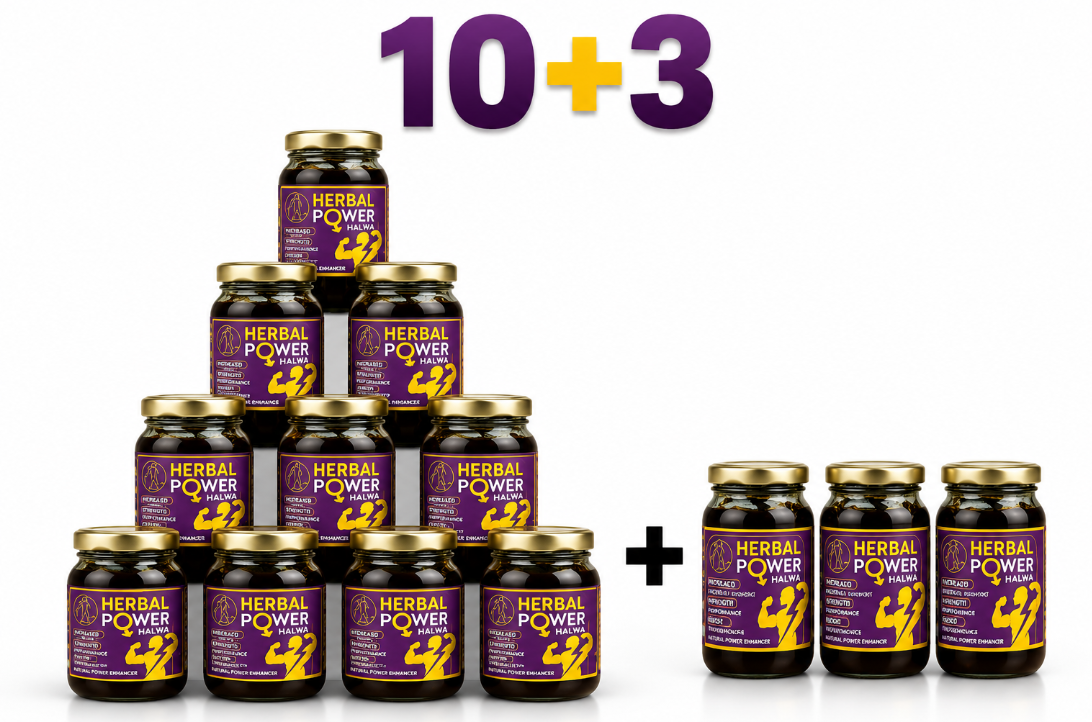Herbal Power Halwa Bundle (10+3)