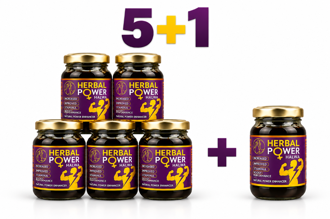 Herbal Power Halwa Bundle (5+1)