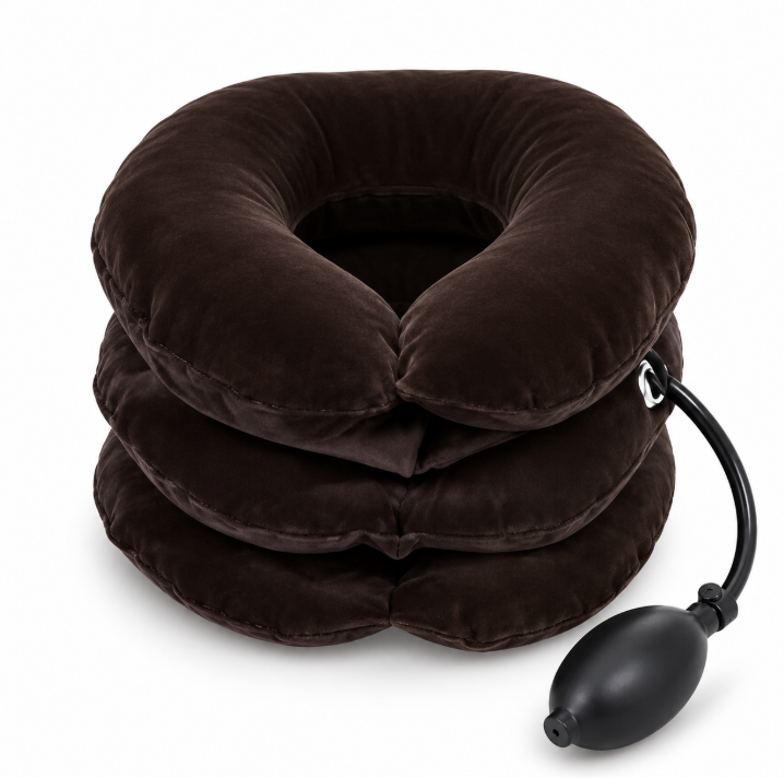 Smart Neck Massager for Neck Pain Relief – EMS Heat Therapy Device