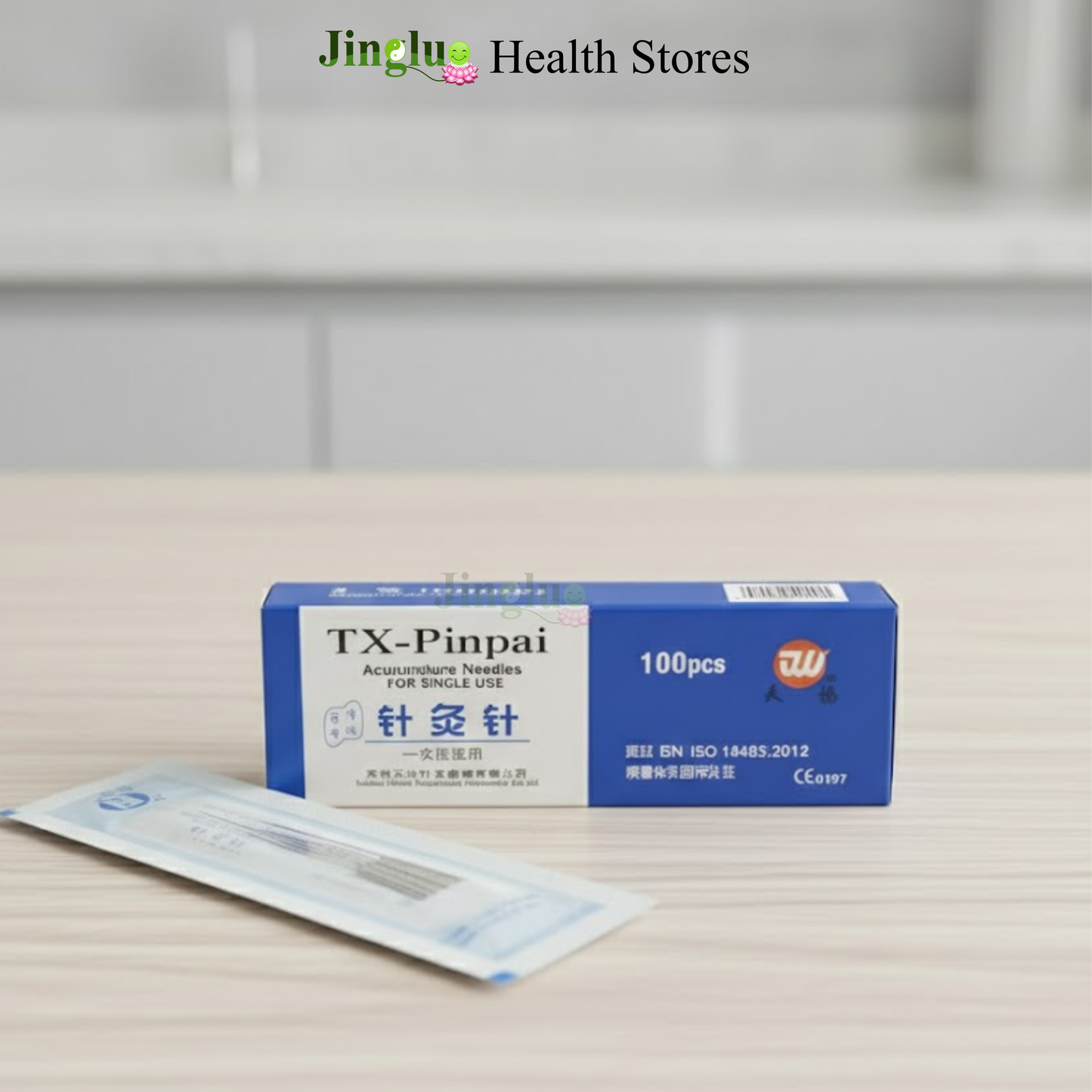 Sterile acupuncture needles silver strip