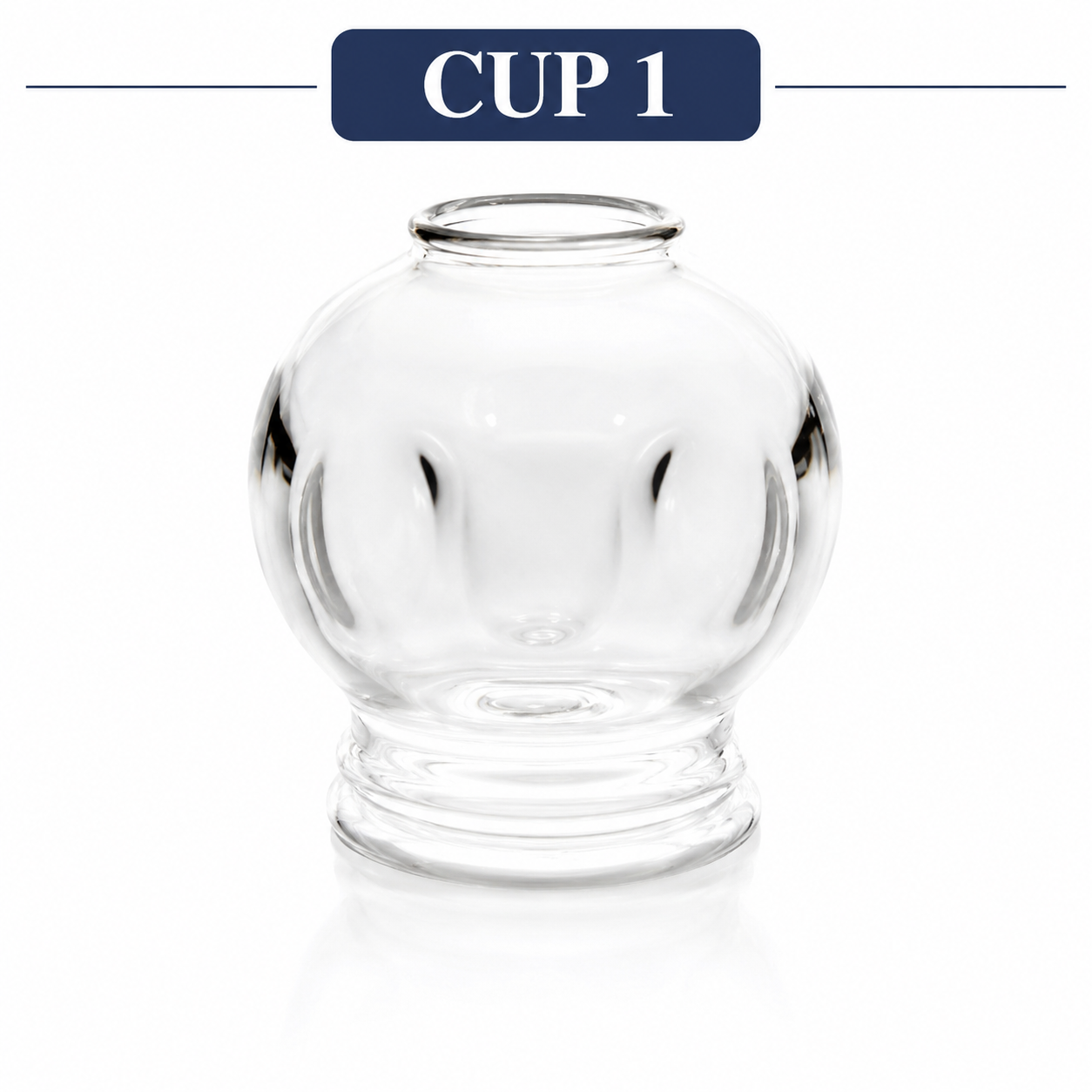 Fire Glass Cupping Set for Traditional Cupping Therapy, Wellness & Muscle Relaxation