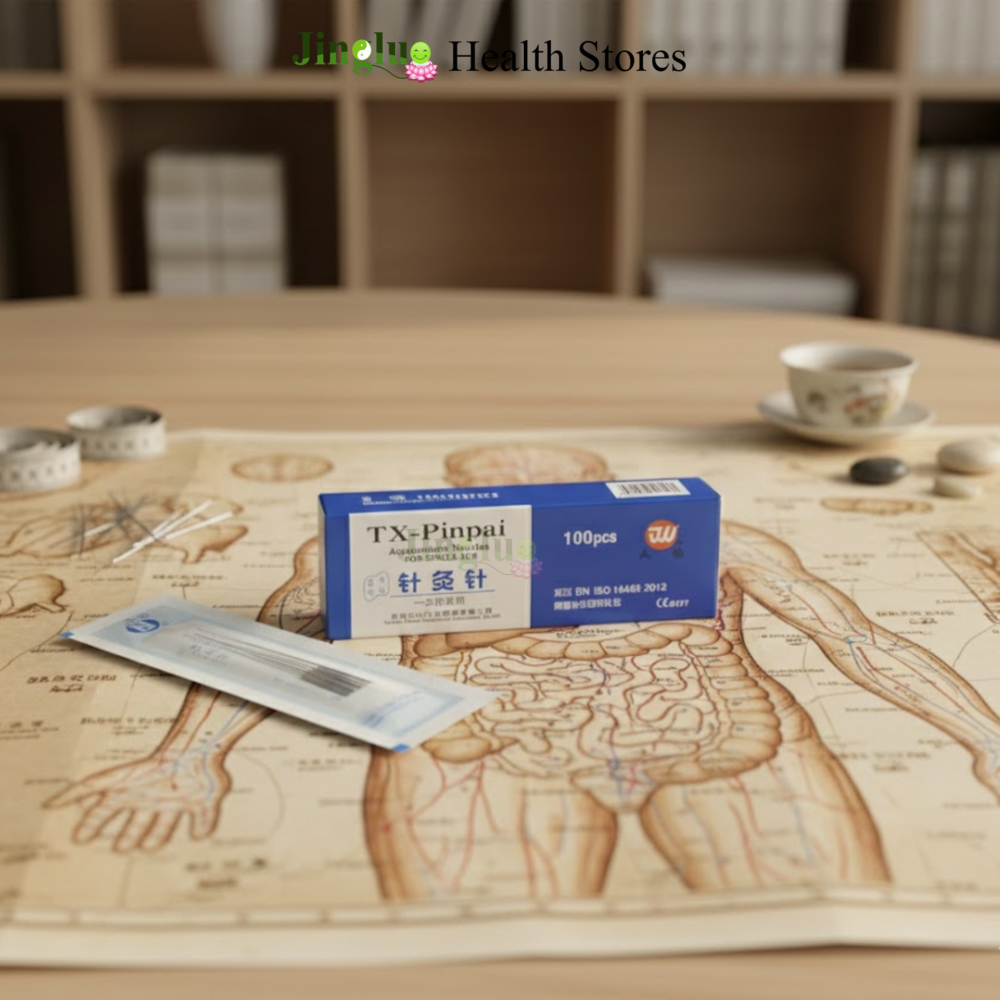 JW Acupuncture Needle Silver Strip Without Head