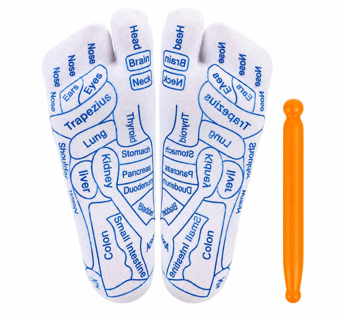 Reflexology Socks for Foot Massage, Acupressure Therapy & Wellness Care