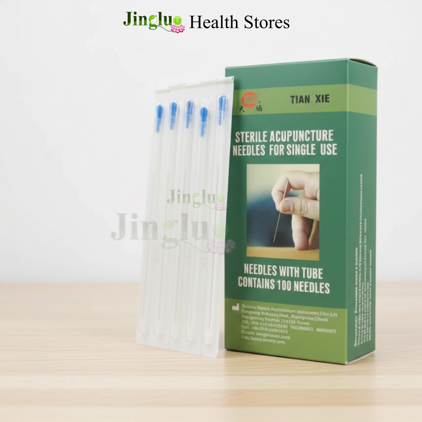 JW Acupuncture Needle Silver Tube – Sterile Disposable Acupuncture Needles for Therapy & Dry Needling