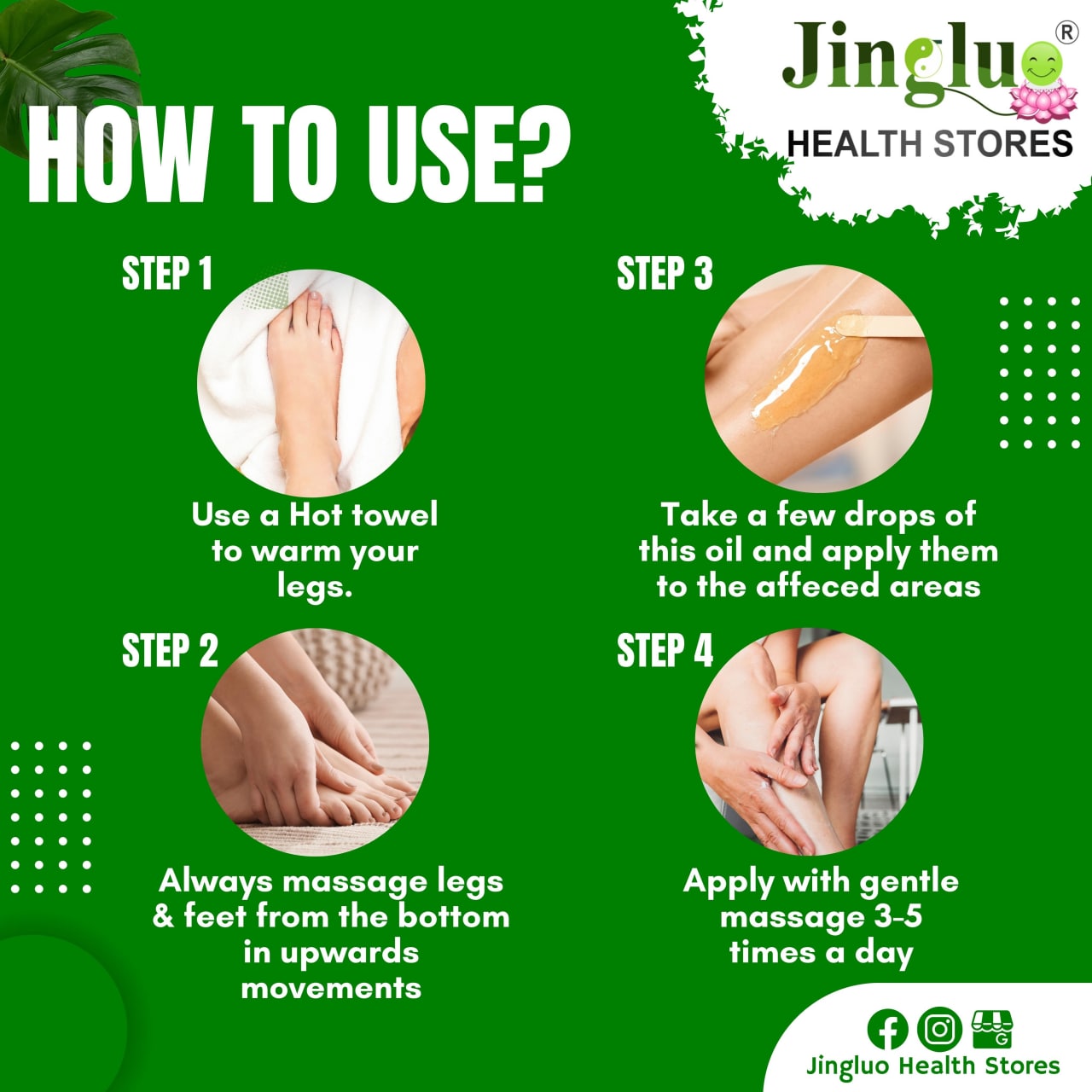 Varicose Veins Herbal Oil