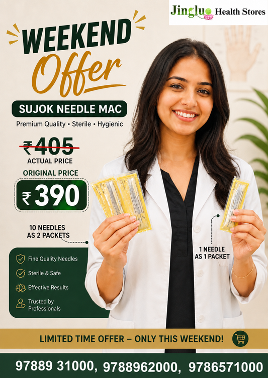 Sujok MAC needle for pain relief and acupoint stimulation