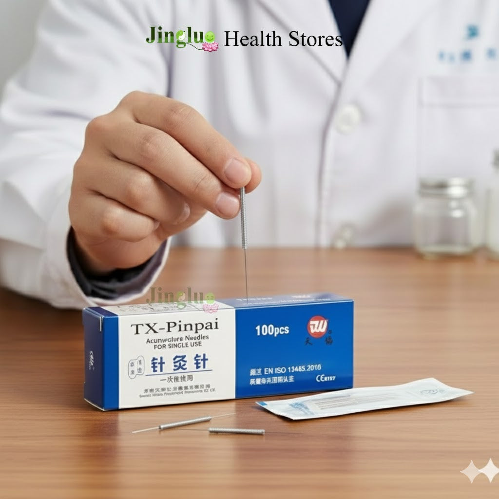 JW Acupuncture Needle Silver Strip ( 100 Needle = 1 Box )